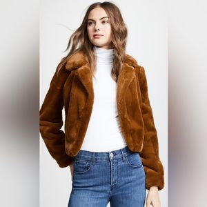 Blank NYC faux fur jacket